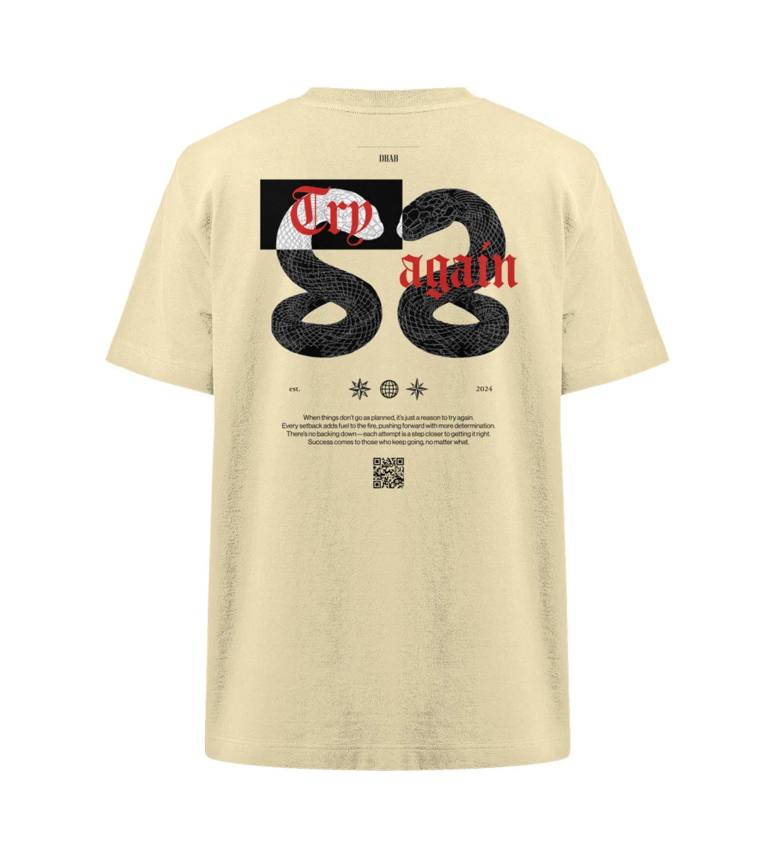 Try again - Heavy Oversized T-Shirt