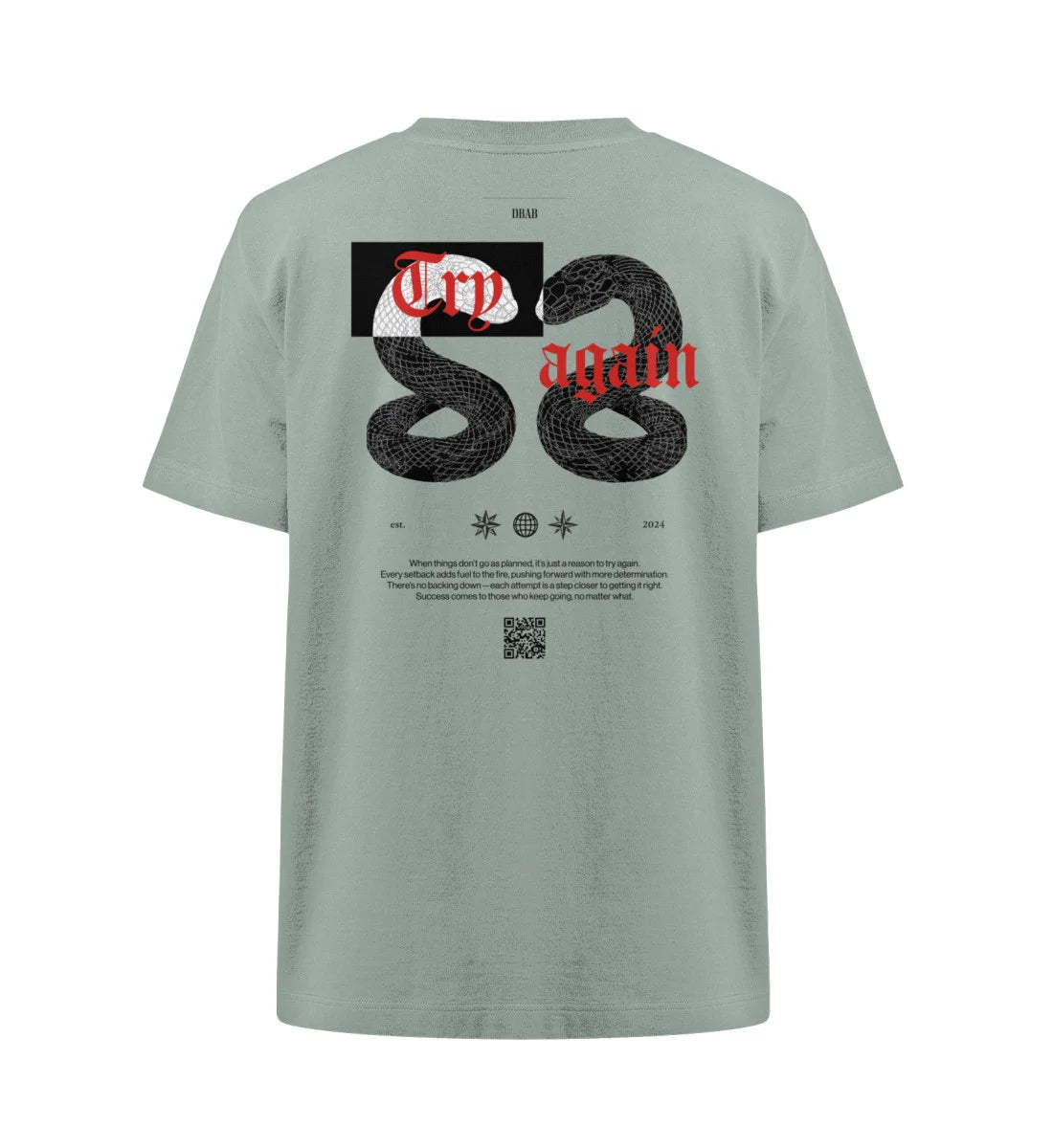 Try again - Heavy Oversized T-Shirt