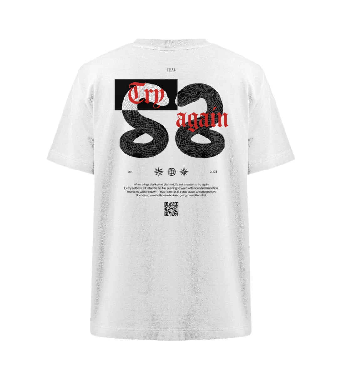 Try again - Heavy Oversized T-Shirt