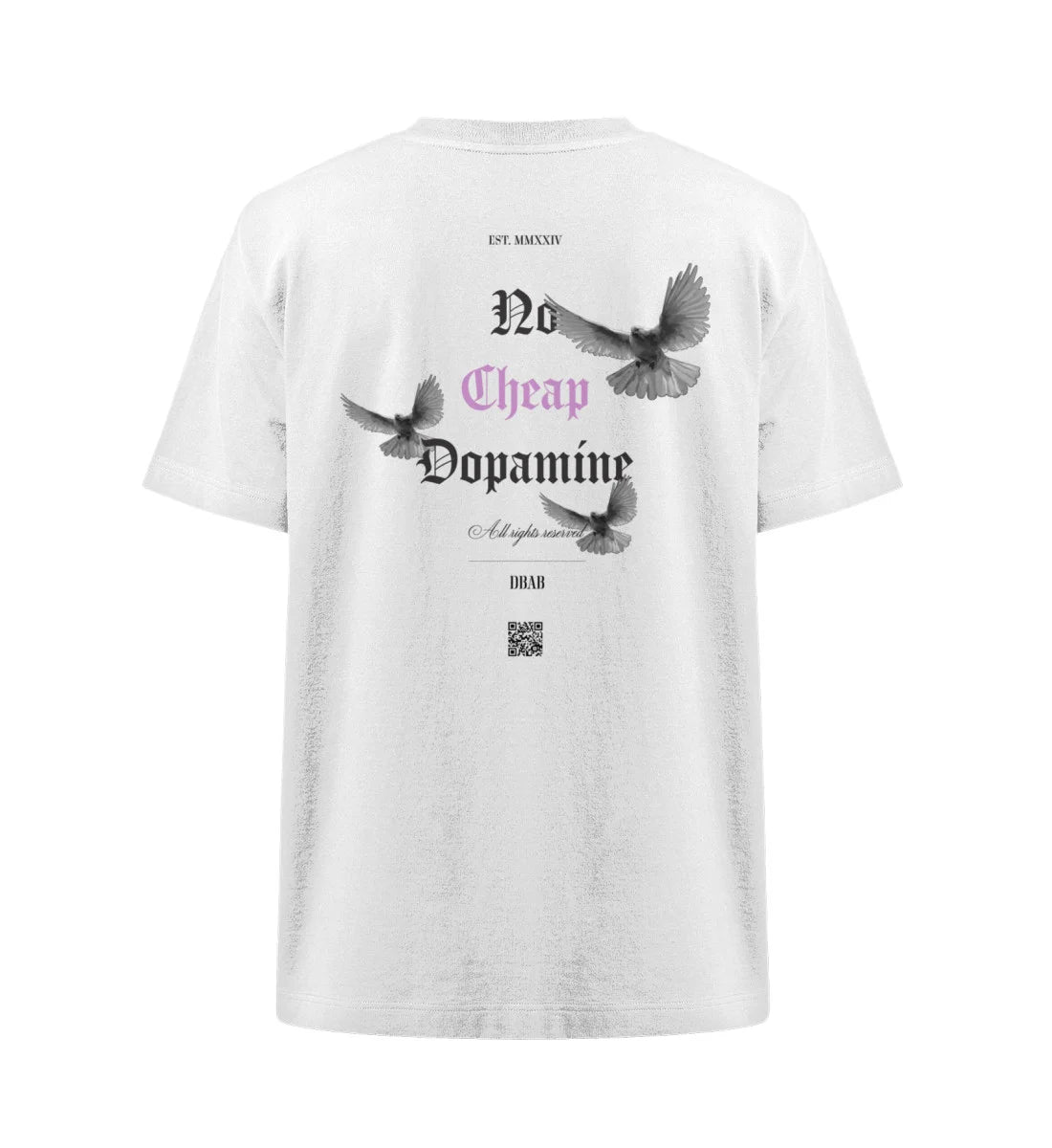 No Cheap Dopamine - Heavy Oversized T-Shirt