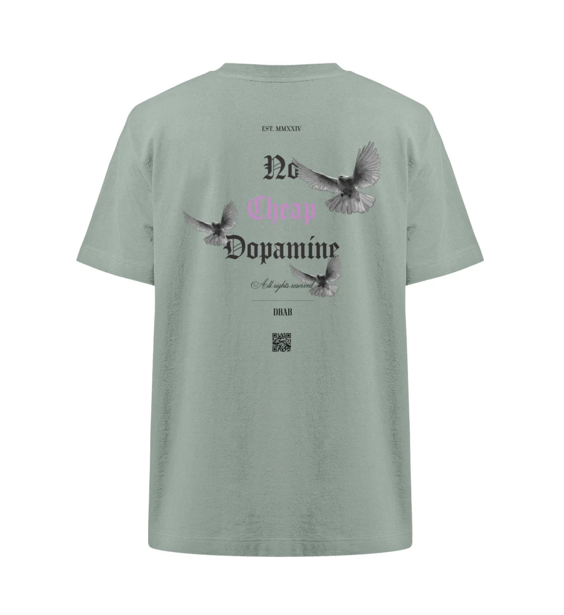 No Cheap Dopamine - Heavy Oversized T-Shirt