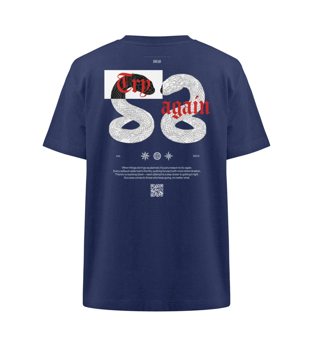 Try again - Heavy Oversized T-Shirt