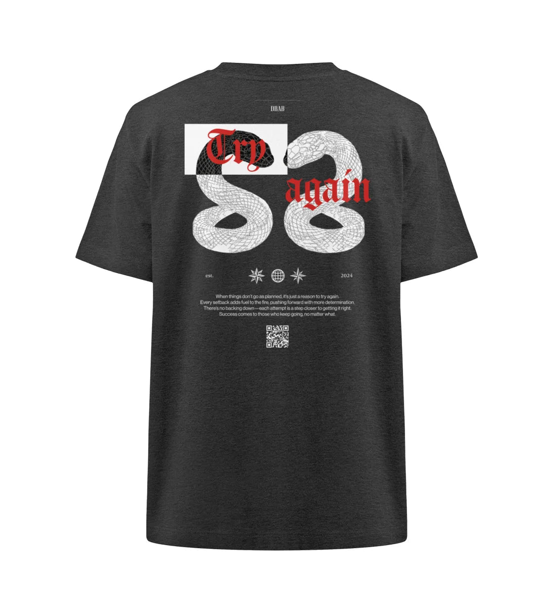 Try again - Heavy Oversized T-Shirt
