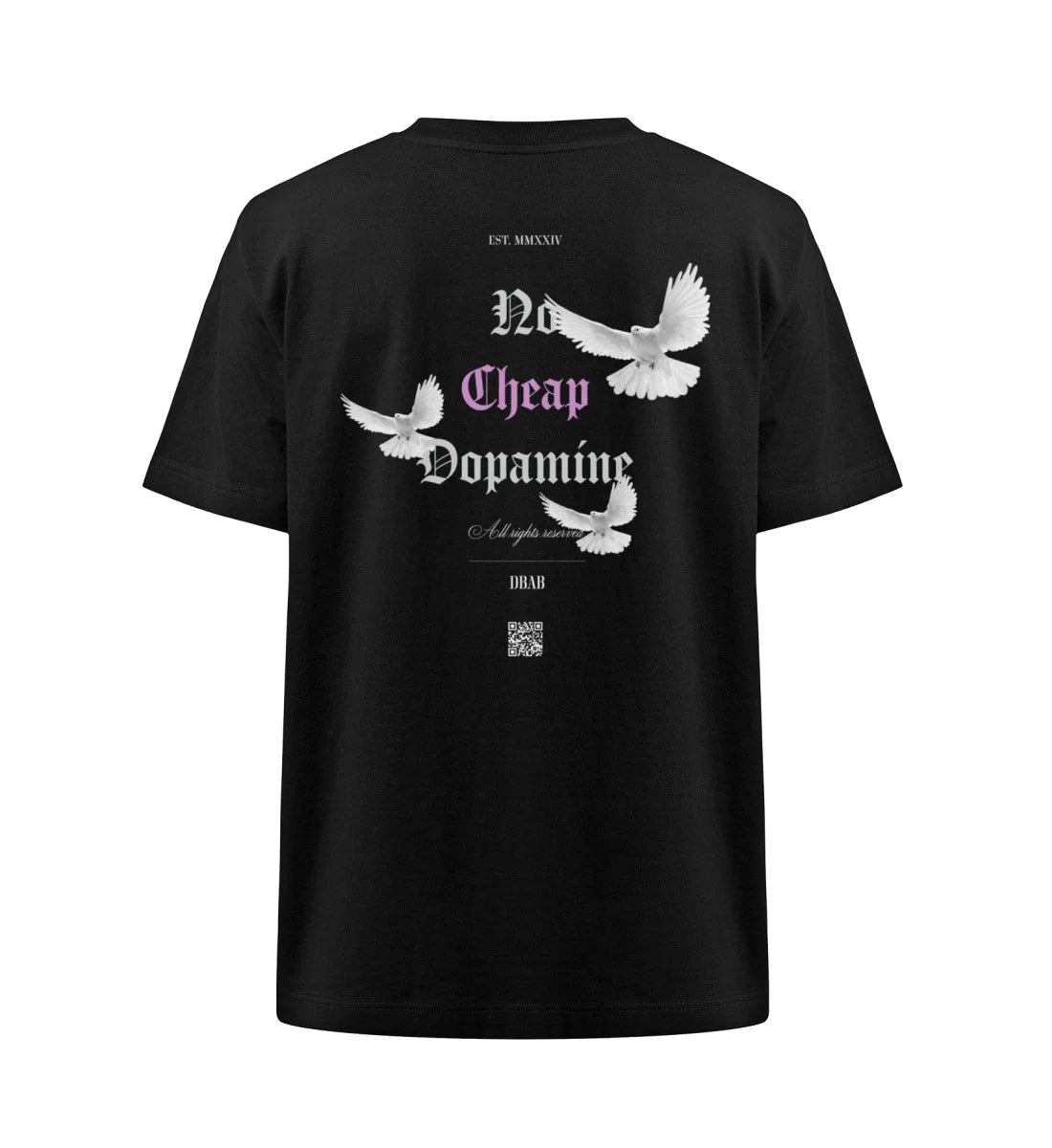 No Cheap Dopamine - Heavy Oversized T-Shirt