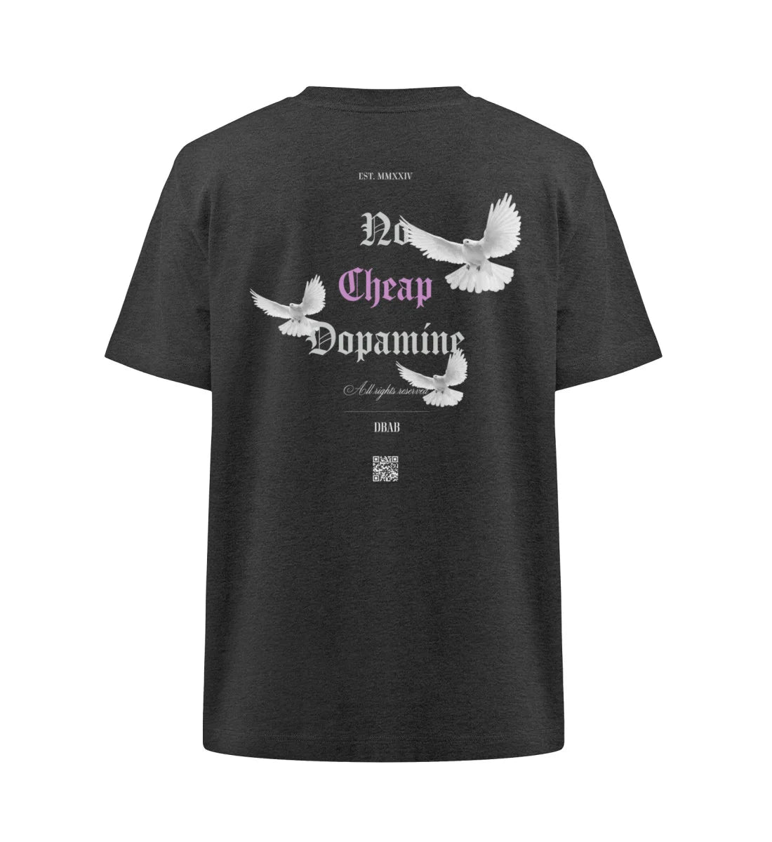 No Cheap Dopamine - Heavy Oversized T-Shirt