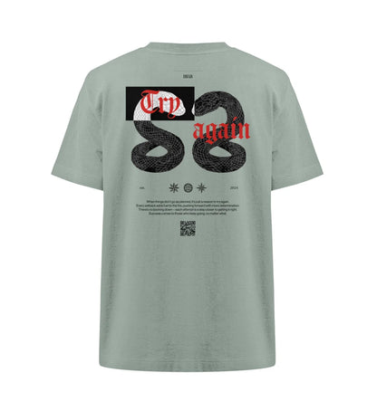 Try again - Heavy Oversized T-Shirt