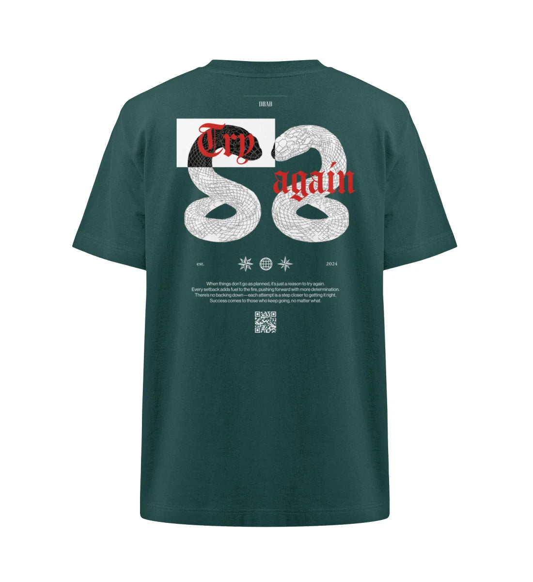Try again - Heavy Oversized T-Shirt
