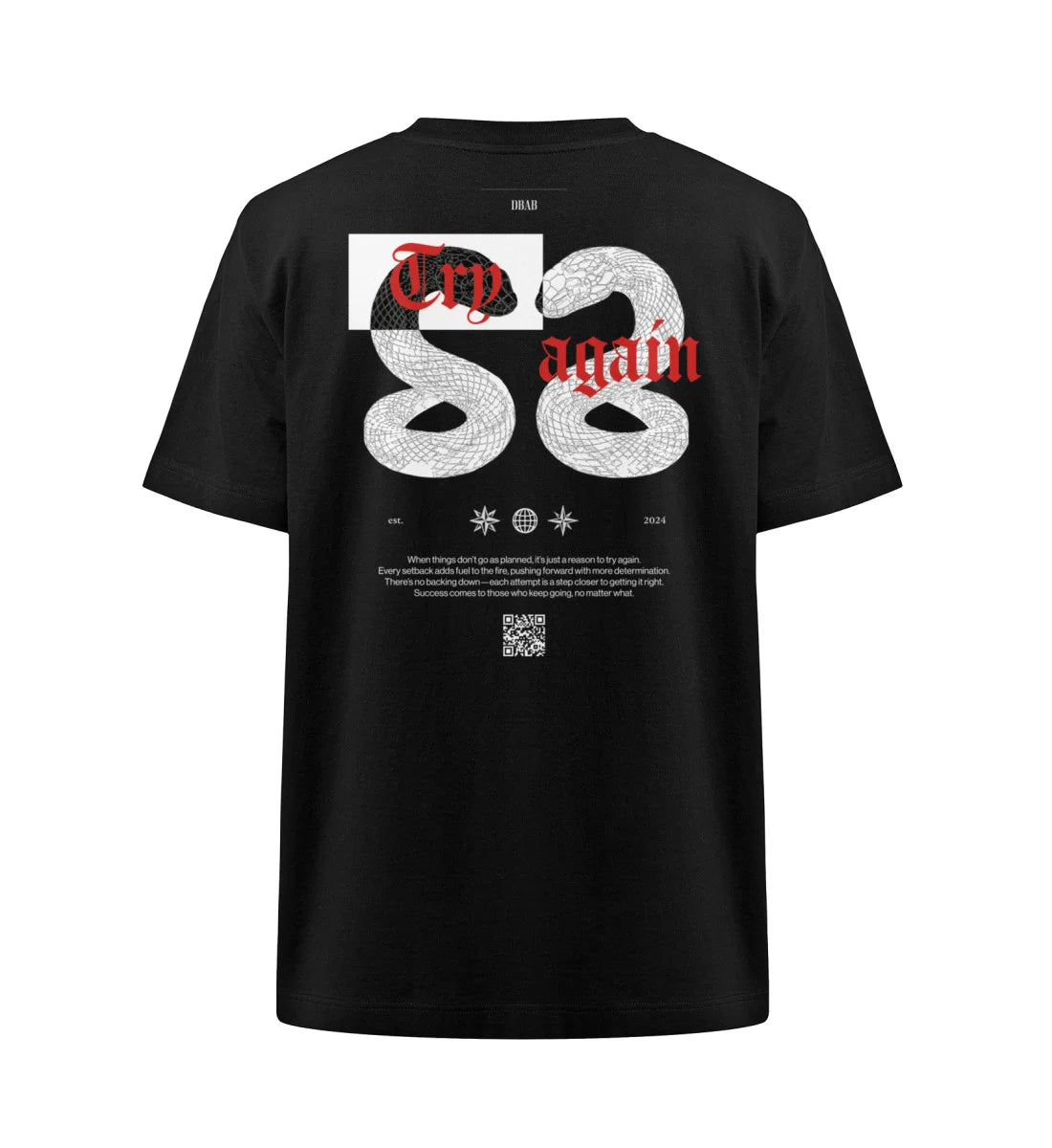 Try again - Heavy Oversized T-Shirt