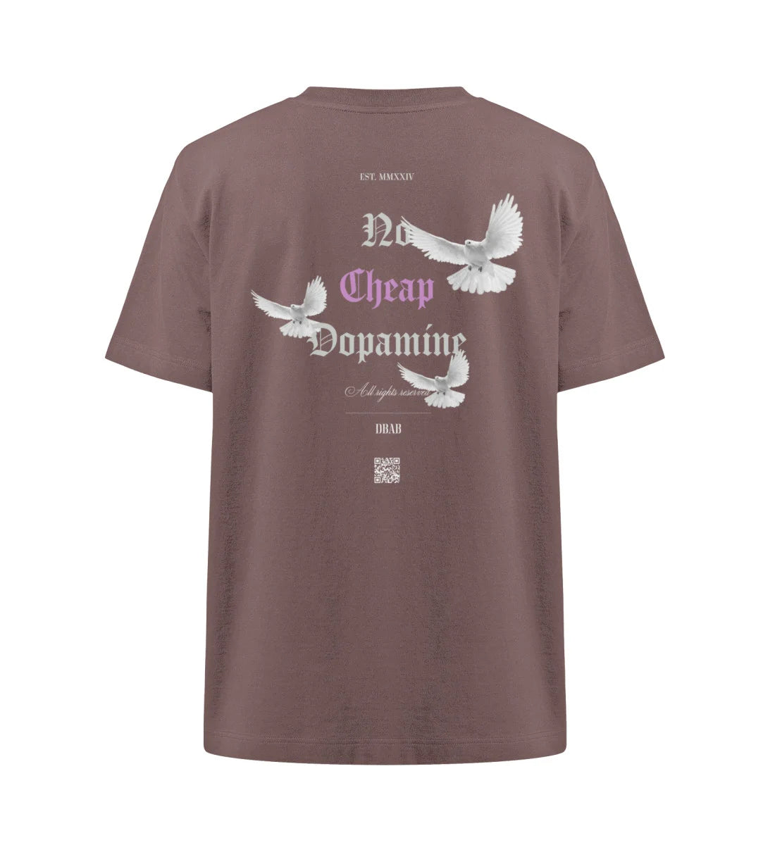 No Cheap Dopamine - Heavy Oversized T-Shirt